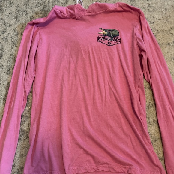 Pink Everglades Long Sleeve Shirt - Picture 1 of 3